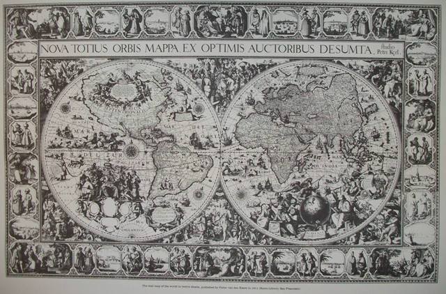 Nova totius orbis mappa ex optimus auctoribus desumta