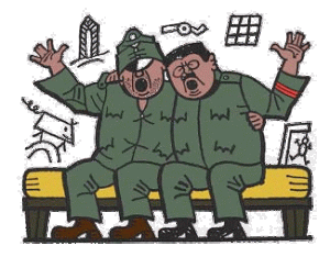 השתוללות אחרי שהמטפלת הסתלקה